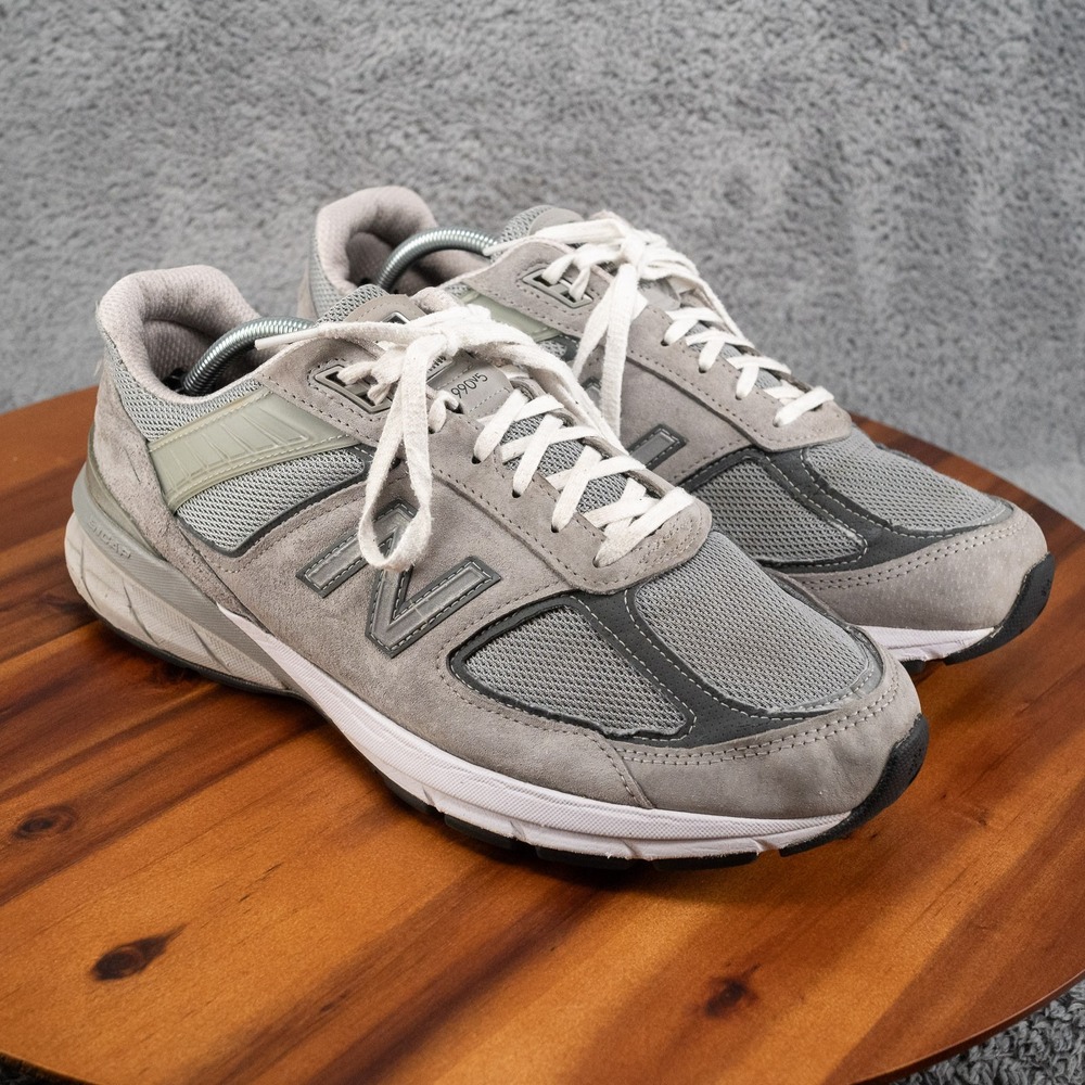 New Balance 990v5 Men's Size 12 EE Running Shoes Gray